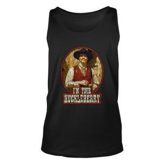 Im Your Huckleberry Say When Doc Holiday Unisex Tank Top - Monsterry DE