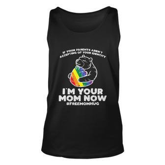 Im Your Mom Now Free Mom Hug Lgbt Mom Bear Pride Ally Graphic Design Printed Casual Daily Basic Unisex Tank Top - Thegiftio UK