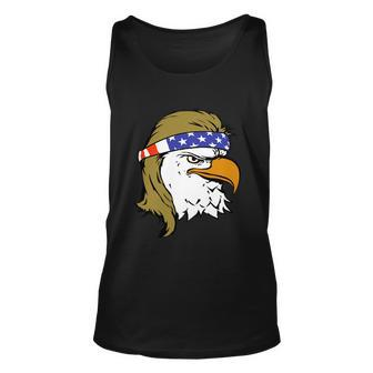 Independence 4Th Of July Usa American Flag Eagle Mullet Gift Unisex Tank Top - Monsterry CA