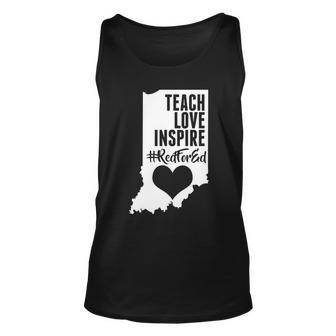 Indiana Red For Ed Tshirt Unisex Tank Top - Monsterry UK