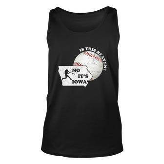 Is This Heaven No Its Iowa Unisex Tank Top - Monsterry UK
