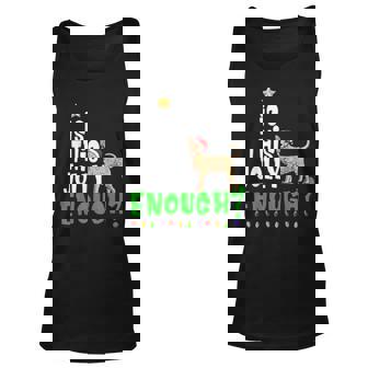 Is This Jolly Enough Xmas Chihuahua Men Women Tank Top Graphic Print Unisex - Thegiftio