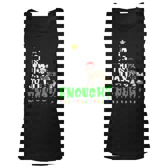 Is This Jolly Enough Xmas Chinese Crested Men Women Tank Top Graphic Print Unisex - Thegiftio