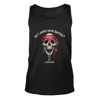 Isnt Happy Hour Anytime Tshirt Unisex Tank Top - Monsterry DE