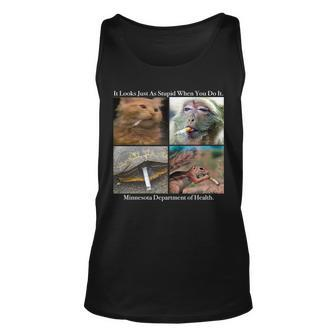 It Looks Just As Stupid When You Do It Unisex Tank Top - Thegiftio UK