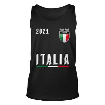 Italy Soccer Team Jersey Italia Flag Unisex Tank Top - Thegiftio UK