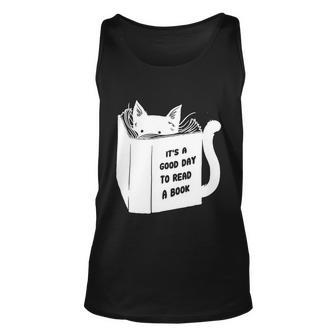Its A Good Day To Read A Book Gift For Book Lovers Funny Gift Graphic Design Printed Casual Daily Basic Unisex Tank Top - Thegiftio UK