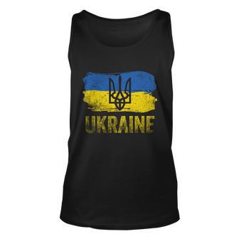 Its In My Dna Ukraine Flag Meaningful Gift Ukrainian Roots Gift Graphic Design Printed Casual Daily Basic Unisex Tank Top - Thegiftio