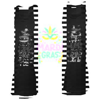 Its Mardi Gras Yall Mardi Gras Party Mask Costume Men Women Tank Top Graphic Print Unisex - Thegiftio