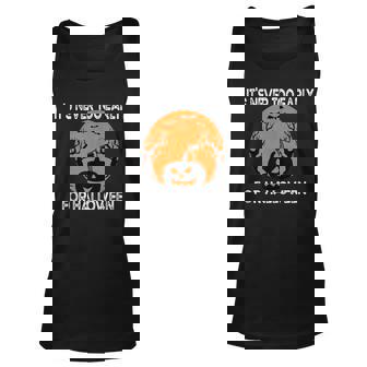 Its Never Too Early For Halloween Costumes Matching Couples Unisex Tank Top - Thegiftio