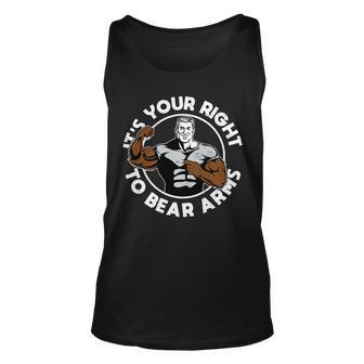 Its Your Right To Bear Arms Tshirt Unisex Tank Top - Monsterry