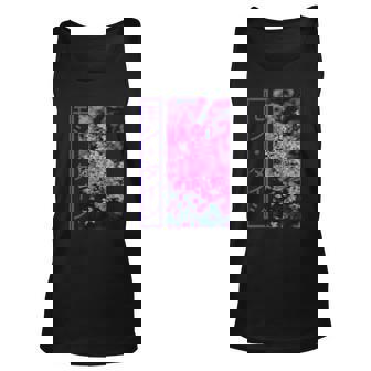 Japanese Cherry Blossom Tokyo Streetwear Aesthetic Graphic Men Women Tank Top Graphic Print Unisex - Thegiftio