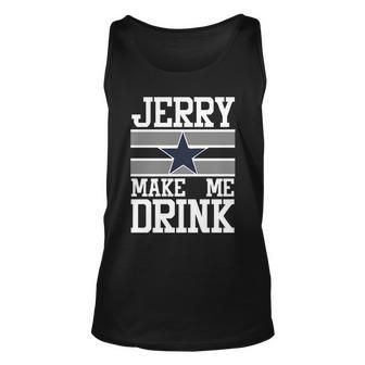Jerry Makes Me Drink Unisex Tank Top - Monsterry UK