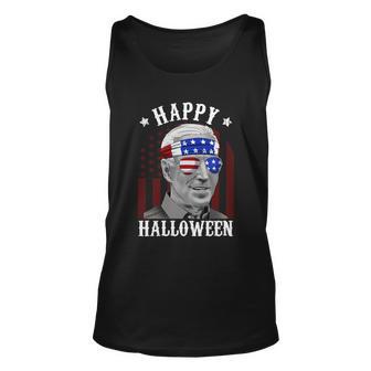 Joe Biden Happy Halloween Funny 4Th Of July V2 Unisex Tank Top - Monsterry DE