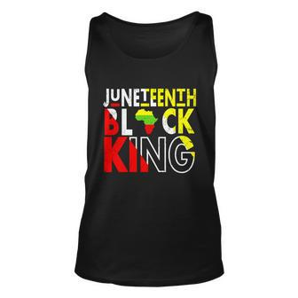 Juneteenth Black King Emancipation Day Melanin Black Pride Gift Unisex Tank Top - Monsterry CA