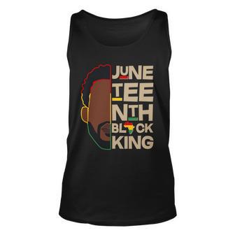 Juneteenth Black King June 19 Unisex Tank Top - Monsterry