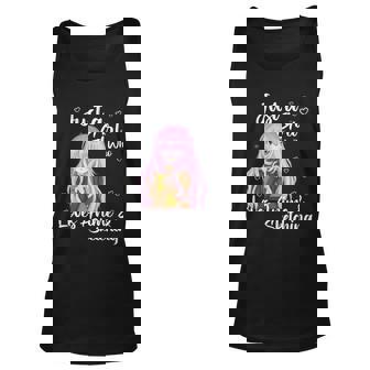 Just A Girl Who Loves Anime And Sketching Unisex Tank Top - Thegiftio