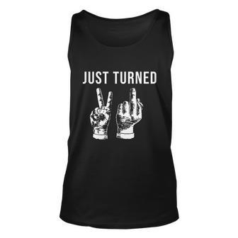 Just Turned 21 Birthday Gifts Unisex Tank Top - Monsterry DE