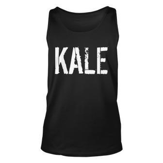 Kale Vegan Vegetarian Funny Parody Unisex Tank Top - Monsterry CA