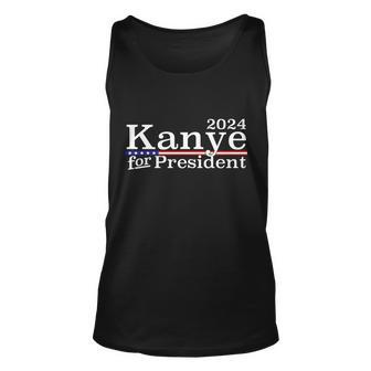 Kanye 2024 For President Unisex Tank Top - Monsterry