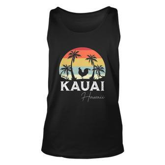 Kauai Hawaii Chicken Lover Souvenir Gift Men Women Tank Top Graphic Print Unisex - Thegiftio UK