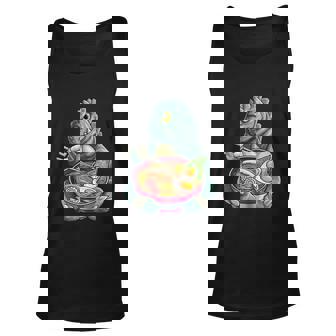 Kawaii Kaijus Anime Cute Kaiju Japanese Ramen Noodles Unisex Tank Top - Thegiftio