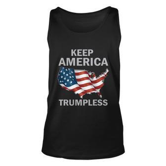 Keep America Trumpless Gift V10 Unisex Tank Top - Monsterry DE