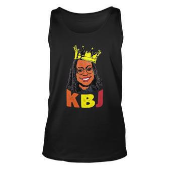 Ketanji Brown Jackson Retro Kbj Crown Tshirt Unisex Tank Top - Monsterry DE