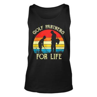 Kids Golfing S Matching Father Son Golf Partners For Life Shirts Fathers Day Gift Idea Vintage Best Friends Shirt Boys Youth Unisex Tank Top - Thegiftio UK