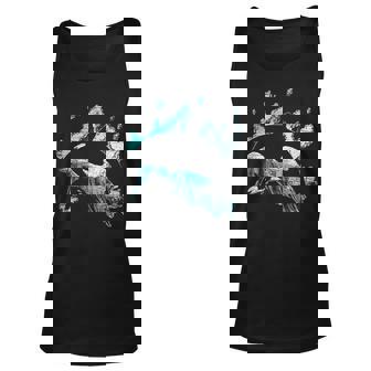 Killer Whale Ocean Swim Cool Animal Creature Orca Men Women Tank Top Graphic Print Unisex - Thegiftio