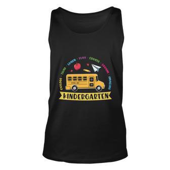 Kindergarten Rainbow Girls Boys Squad Back To School First Day Of School Unisex Tank Top - Monsterry UK