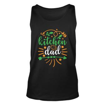 Kitchen Dad Cute Dads Best Dads Humor Fathers Day Gifts Quote Graphic Design Printed Casual Daily Basic Unisex Tank Top - Thegiftio UK