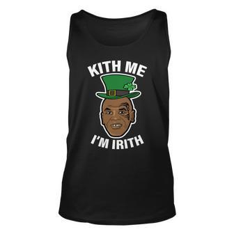 Kith Me Im Irith Funny St Patricks Day Unisex Tank Top - Monsterry