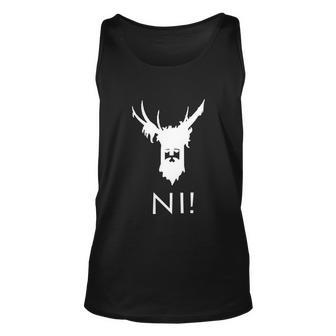 Knights Who Say Ni Unisex Tank Top - Monsterry AU