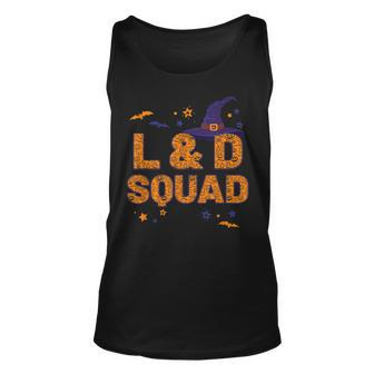 L&D Squad Witch Hat Labor And Delivery Nurse Crew Halloween Unisex Tank Top - Seseable
