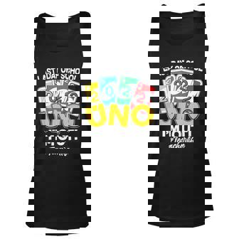 Last Day Of School 2022 Uno Im Out Teacherlife Unisex Tank Top - Monsterry