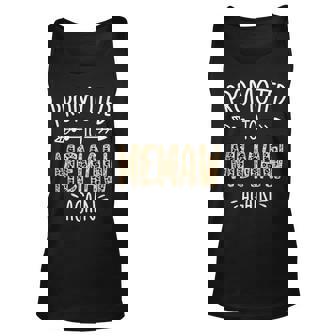 Leopard Pregnancy Announcement Soon To Be Memaw Again Men Women Tank Top Graphic Print Unisex - Thegiftio