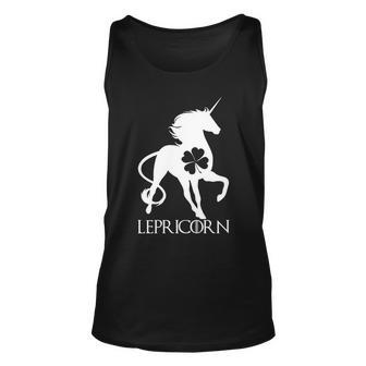 Lepricorn Leprechaun Unicorn St Patricks Day Tshirt Unisex Tank Top - Monsterry AU