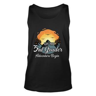 Let The 3Rd Grade Adventure Back To School Unisex Tank Top - Monsterry
