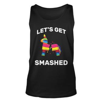 Lets Get Smashed Pinata Unisex Tank Top - Monsterry