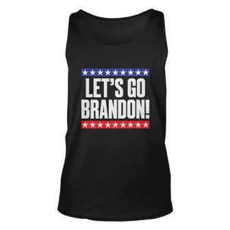 Lets Go Brandon Joe Biden Chant Tshirt Unisex Tank Top - Monsterry