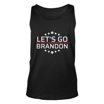 Lets Go Brandon Lets Go Brandon Lets Go Brandon Lets Go Brandon Unisex Tank Top - Monsterry AU