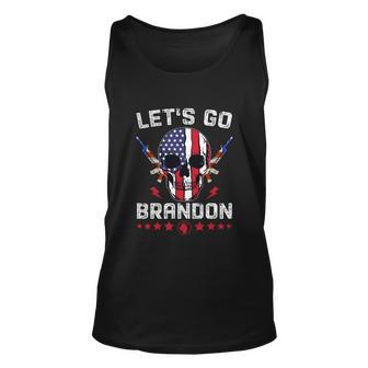 Lets Go Brandon Shirt Lets Go Brandon V2 Unisex Tank Top - Thegiftio UK