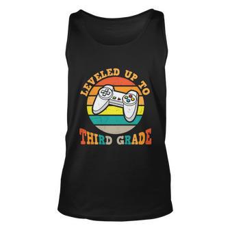 Leveled Up To 3Rd Grade Back To School V2 Unisex Tank Top - Monsterry CA