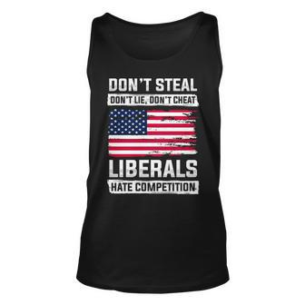 Liberals Hate Competition Unisex Tank Top - Seseable
