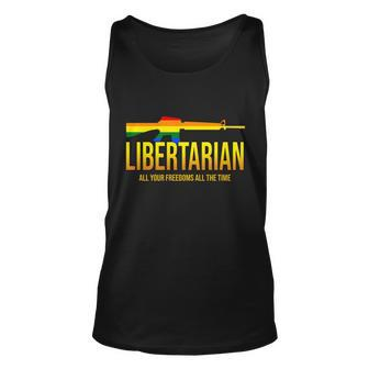 Libertarian All Your Freedoms All The Time Tshirt Unisex Tank Top - Monsterry DE