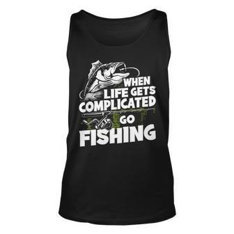 Life Gets Complicated Unisex Tank Top - Seseable