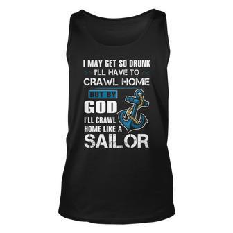 Like A Sailor Unisex Tank Top - Monsterry