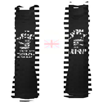 London England Souvenir Tourist Cute Gift Unisex Tank Top - Thegiftio UK