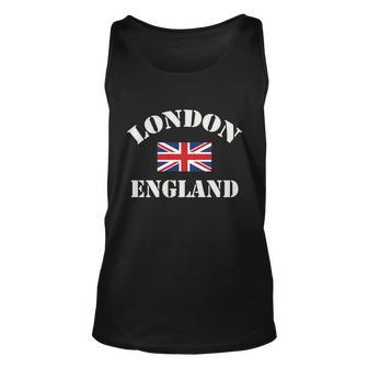 London England Souvenir Tourist Cute Gift Unisex Tank Top - Thegiftio UK